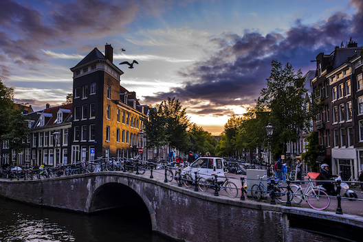 Amsterdam sunset 2